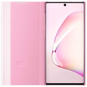 Clear View Cover Case to Galasy  2016 Pink